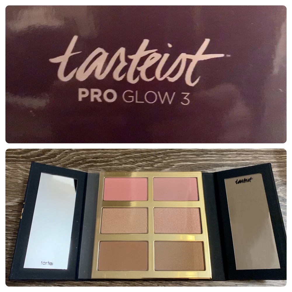 NIB tarteist PRO glow 3 tarte cheek palette